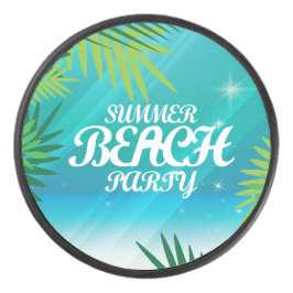 Disco De Hockey Fiesta de Summer Beach