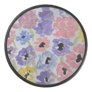 Disco De Hockey Flores salvajes de verano
