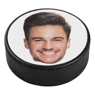 Disco De Hockey Foto de Cara Personalizada