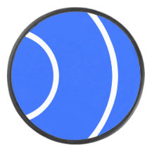 Fun Bold Sportivo Brillante Azul Azul Wave Patrón