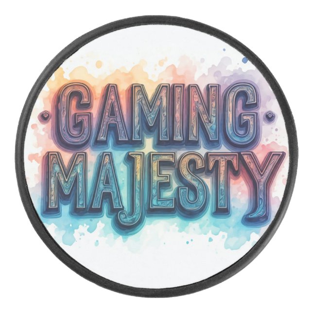 Disco De Hockey Gaming Majesty (Anverso)