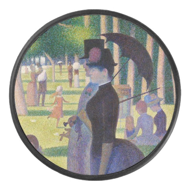 Disco De Hockey Georges Seurat - Domingo en La Grande Jatte (Anverso)