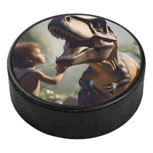 Disco De Hockey Gigante suave: El amigable T-Rex al que le encanta