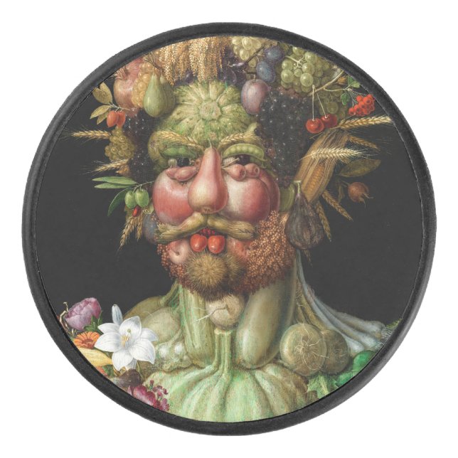 Disco De Hockey Giuseppe Arcimboldo - Vertumnus (Anverso)