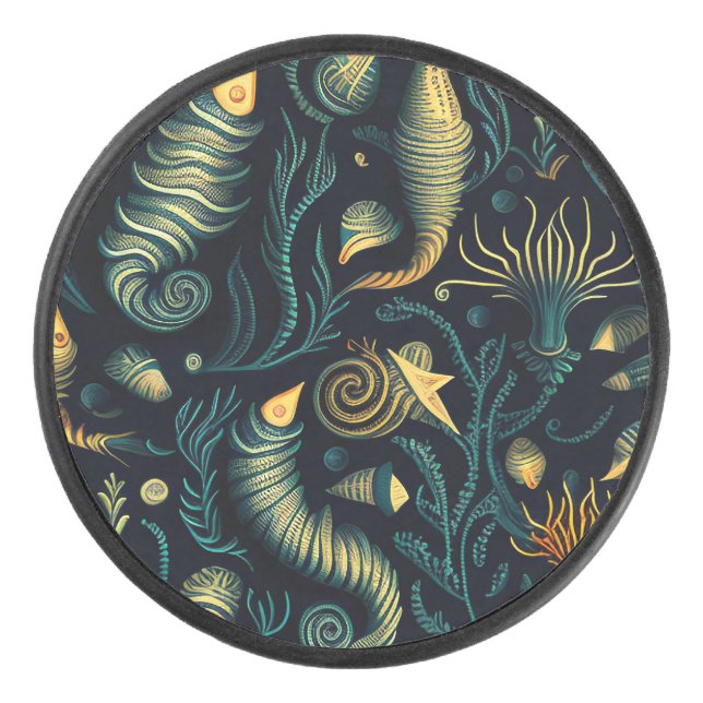 Disco De Hockey Golden Reefs (Anverso)