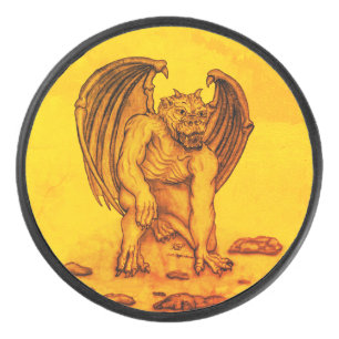 Disco De Hockey Golem Gargoyle
