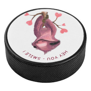 Disco De Hockey Graciosa broma romántica de hockey sobre hierba