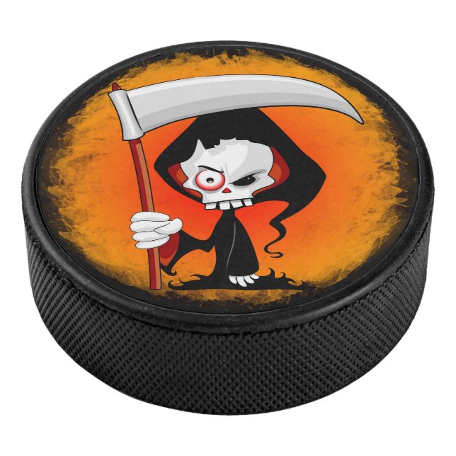 Disco De Hockey Grim Reaper Personalizado (3/4)