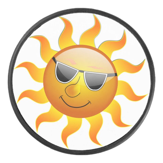 DISCO DE HOCKEY GUAY FACE SUNSHINE (Anverso)