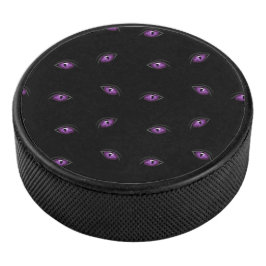 Disco De Hockey Halloween, Ojos Morados, Truco o Trato, Buu