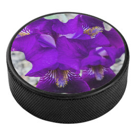 Disco De Hockey Hermoso iris morado