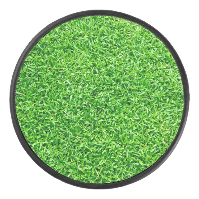Disco De Hockey Hierba verde (Anverso)