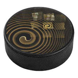 Disco De Hockey Hipnosis Arte abstracto