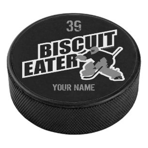 Disco De Hockey Hockey Biscuit Eater (personalizado)