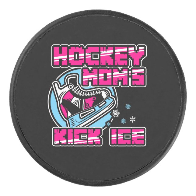 Disco De Hockey Hockey Moms Kick Ice (Anverso)