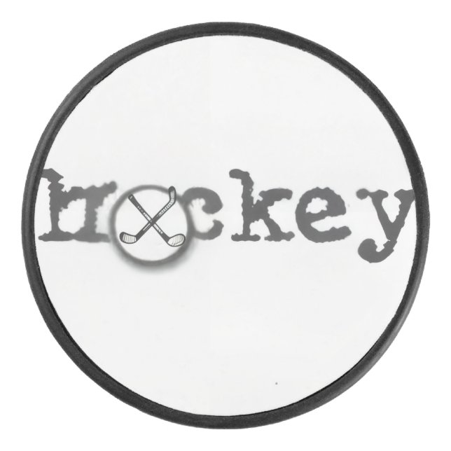 Disco De Hockey Hockey Puck (Anverso)