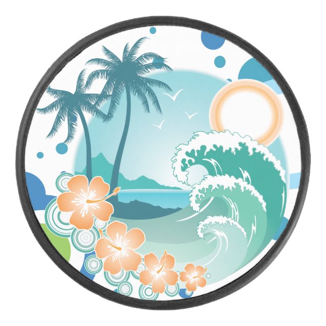 Disco De Hockey Hockey sobre hierba de la isla (Anverso)