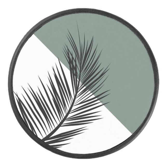 Disco De Hockey Hoja de palma (Anverso)