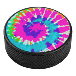 Disco De Hockey holiES - Estilo de batik de espiral de energía