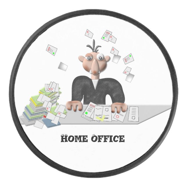 Disco De Hockey Home Office , Personalizado (Anverso)