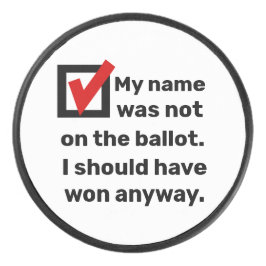 Disco De Hockey Humor electoral 2024