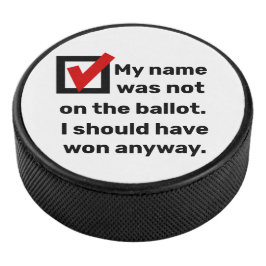 Disco De Hockey Humor electoral 2024