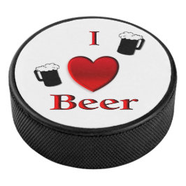 Disco De Hockey I Heart Beer Design