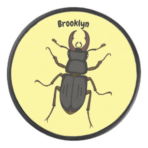 Disco De Hockey Ilustración de insecto escarabajo ciervo volante