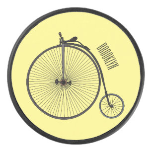 Disco De Hockey Ilustracion de personalizado de bicicletas de alta