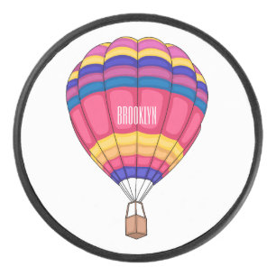 Disco De Hockey Ilustracion personalizado de globo aerostático