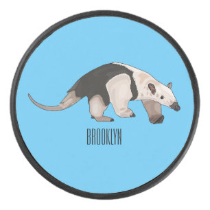 Disco De Hockey Ilustracion personalizado de Tamandua