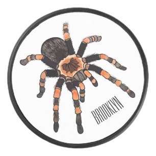 Disco De Hockey Ilustracion personalizado de Tarantula