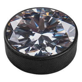 Disco De Hockey Imagen Elegante de Diamante con facetas