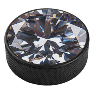 Disco De Hockey Imagen Elegante de Diamante con facetas