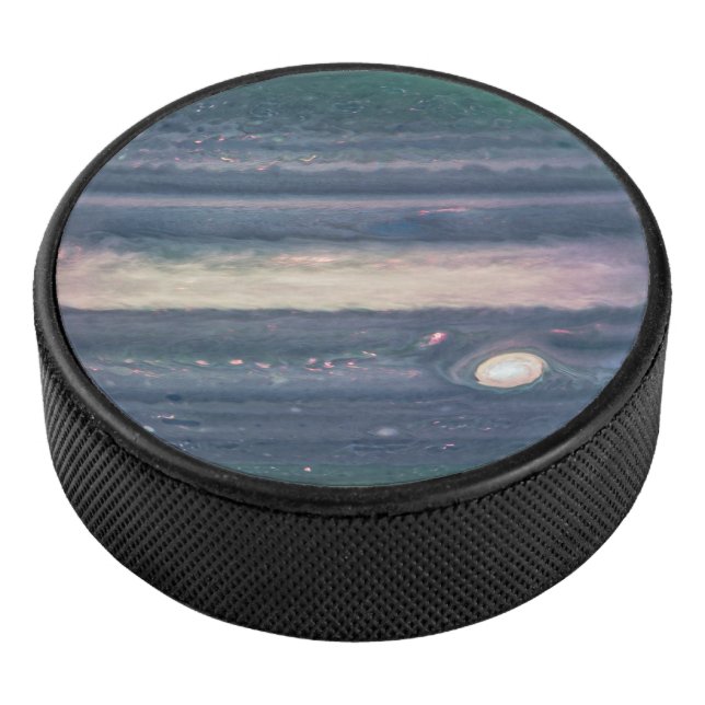 Disco De Hockey Imagen JWST del planeta Júpiter en infrarrojos (3/4)