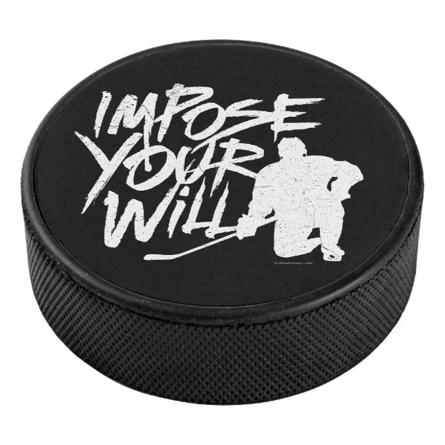 Disco De Hockey Imponer su voluntad (hockey) (3/4)