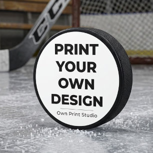 Disco De Hockey Imprime Personalizado Imprimiendo lo Mío Bajo Pe