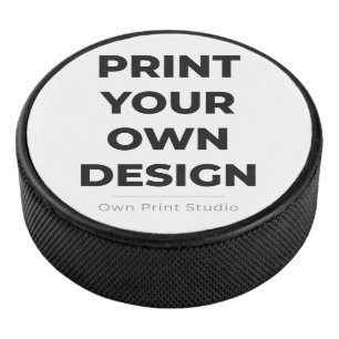 Disco De Hockey Imprime Personalizado Imprimiendo lo Mío Bajo Pe