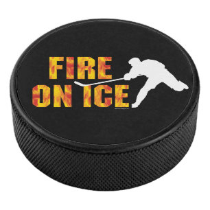 Disco De Hockey Incendio Al Hielo (Hockey)