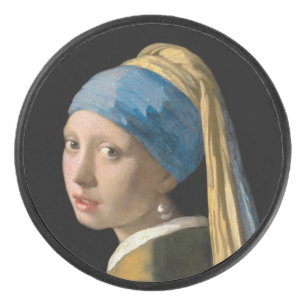 Disco De Hockey Johannes Vermeer, Chica de Pearl Earring