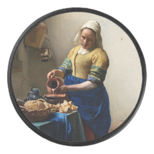 Disco De Hockey Johannes Vermeer - La Milkmaid