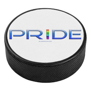 Disco De Hockey La palabra de orgullo de SlipperyJoe letras metáli