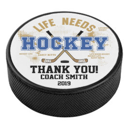 Disco De Hockey La vida necesita hockey le agradece entrenar