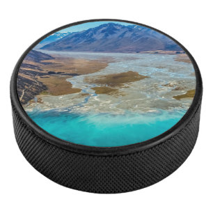 Disco De Hockey Lago Tekapo y Alpes del Sur, Nueva Zelandia