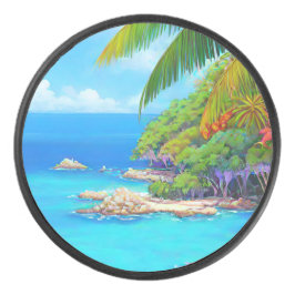 Disco De Hockey Laguna tropical