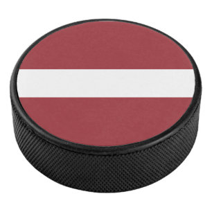 DISCO DE HOCKEY LATVIA HOCKEY PUCK 