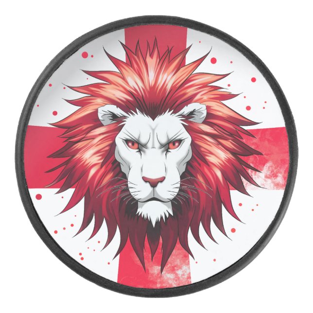 Disco De Hockey Le Lion Anglais (Anverso)