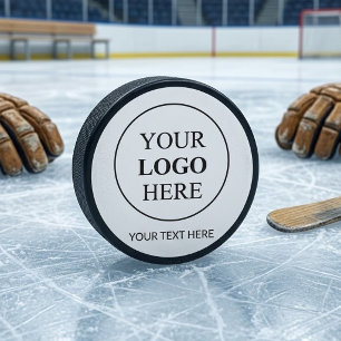 Disco De Hockey Logotipo Promocional Personalizado – Sin Pedido Mí