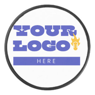 Disco De Hockey Logotipos personalizados para empresas en merchand