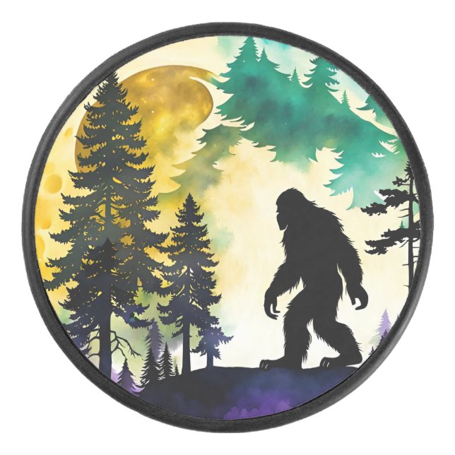 Disco De Hockey Luna de Sasquatch (Anverso)